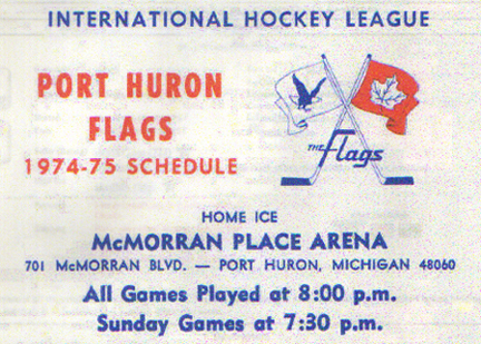 port huron flags schedule
