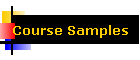 Course Samples