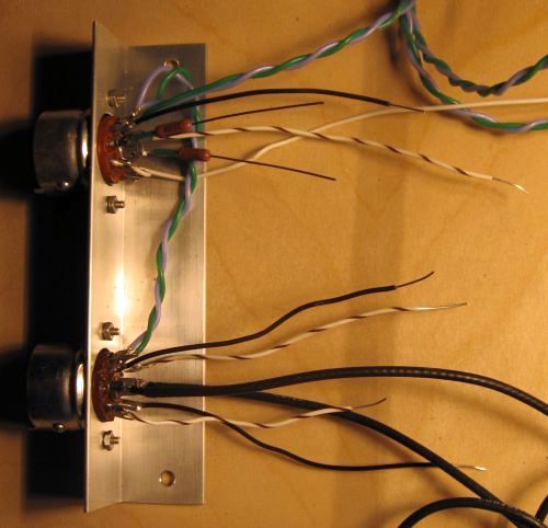 tube
                              sockets wired with flying leads