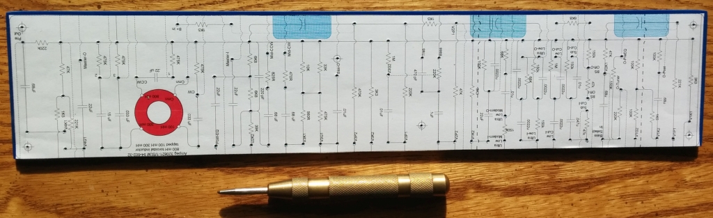 turret and screw holes are marked with spring
              loaded center punch