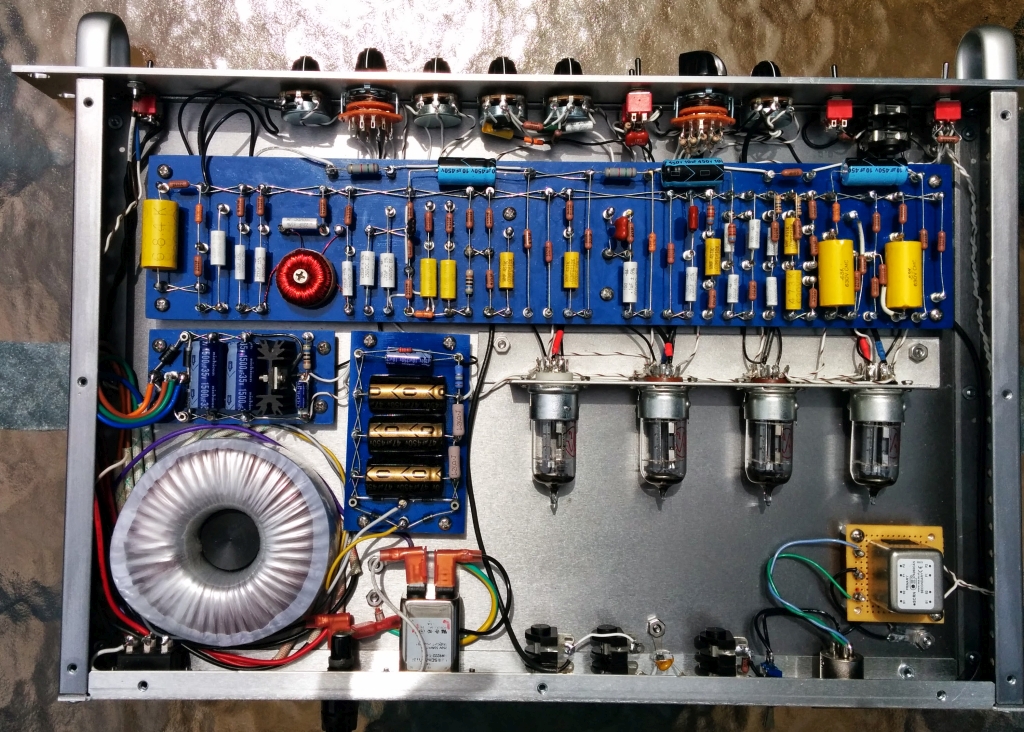 wiring the controls and modules
              together