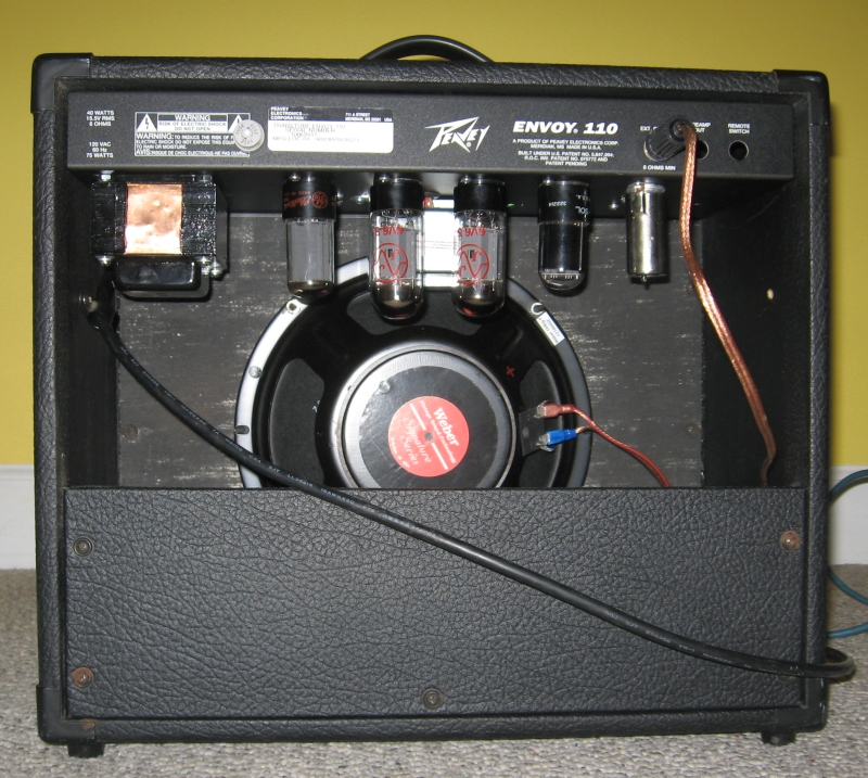 amp assembled rear view