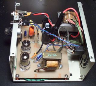 Assembled amp right