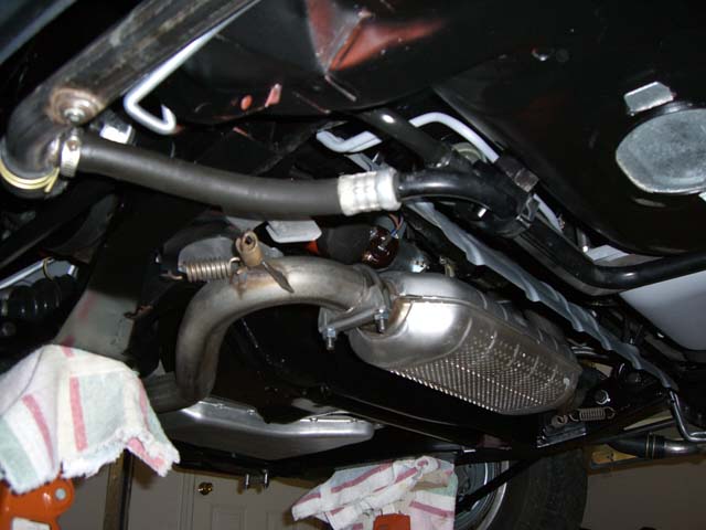 New exhaust system