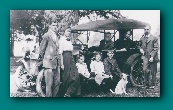 C. F. Kent Family 1913:  l/r  Gordon, Maud, Marjorie, Helen, Donald, Charles, Elizabeth, Frederick & the dog