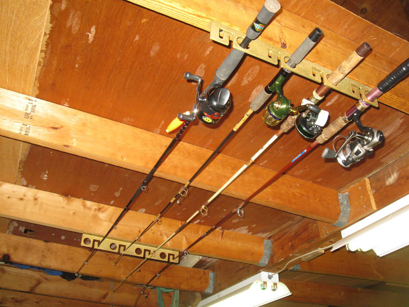 Fishing Rod Holders for Garage