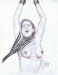 Flogging her Tits