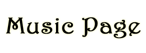 The music page music page title