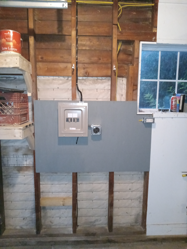 Electric Car Chargers Subpanel