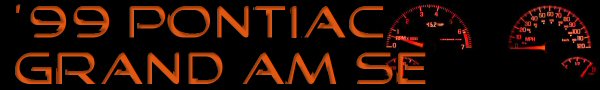1999 Grand Am SE