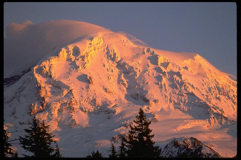 snowy summit