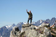 stu on trappers peak