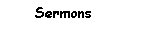Pastors Sermons