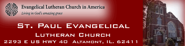 Header for St Paul Lutheran Altamont IL: