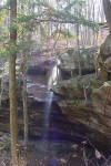 Hemlock Cliff Trail (West Fork, IN) - 11/29/03
