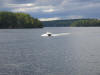 John's Dad's boat on Lake Kabetogema (Ray, MN) - 9/7/07