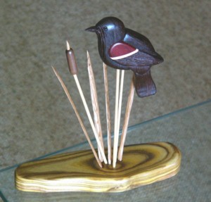 Blackbird Intarsia