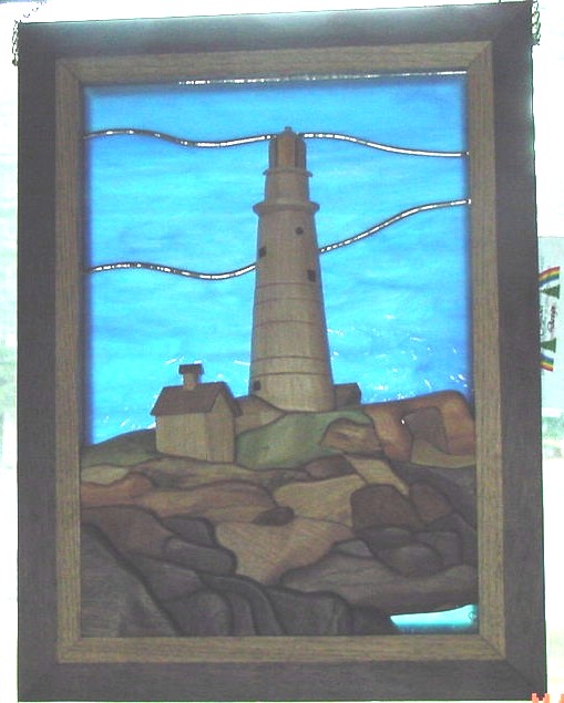 Boston Light lit