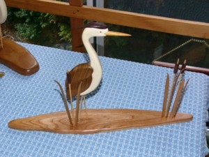 Heron Intarsia