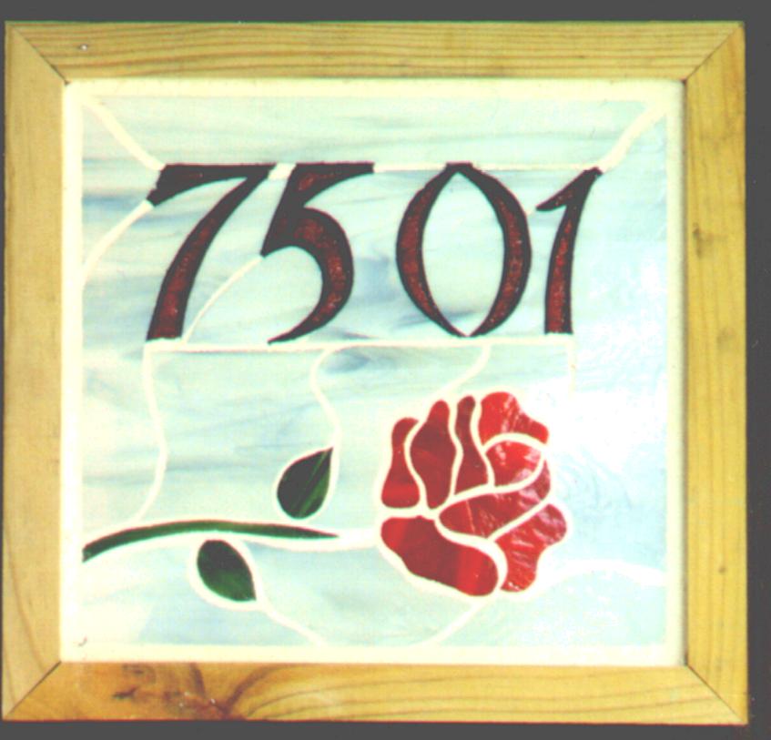 House Number Sign