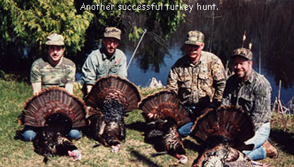 Successful turkey hunt.