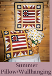 Summer Pillow or Wallhanging
