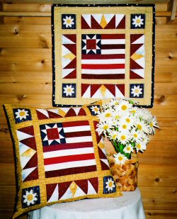 Summer Pillow or Wallhanging