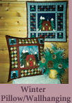 Winter Pillow or Wallhanging
