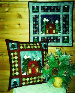 Winter Pillow or Wallhanging