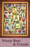 Wuzzy Bear & Friends Quilt
