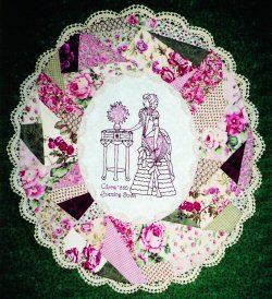 Fashions of Yesteryear wallhanging pattern