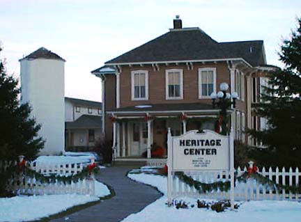 Image: Bell House at Christmas