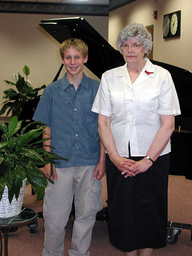 Photo of Jerri with Eric Emerson