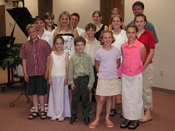 Photo of First Group of students