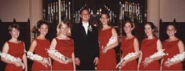 Jason and the bridesmaids