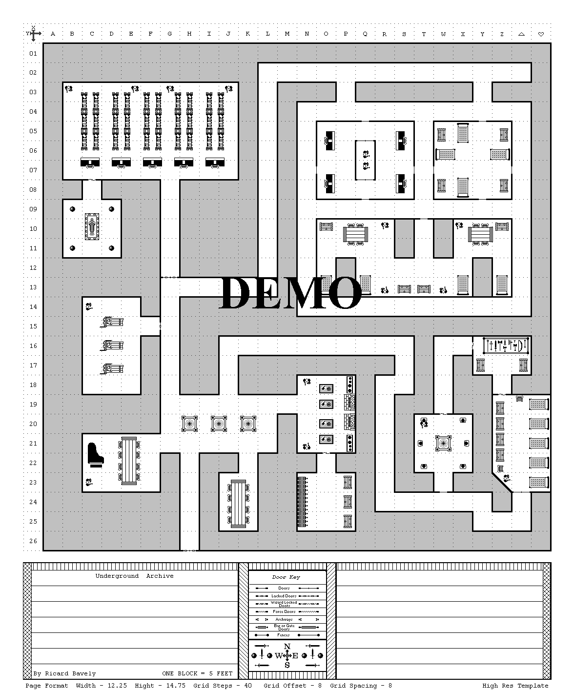 Welcome to Sarick's Complete Dungeon Clipart Page! : Dungeon DEMO.