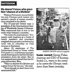 June 13, 1996 D&C newspaper article