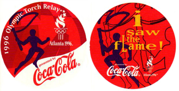 Coke stickers