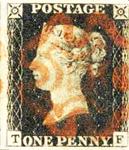 BRITISH PENNY BLACK