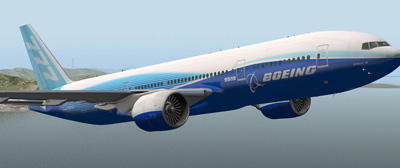 BOING 777 PLANE