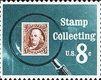 8c STAMP COLLECTING STAMP