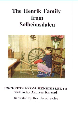 Cover of Excerpts from Henrikslekta