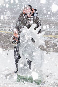 ice sculpting