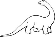 Dinosaur Coloring Sheet