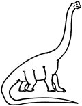 Dinosaur Coloring Sheet