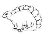 Dinosaur Coloring Sheet