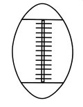 Coloring Sheet of a football