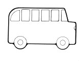 School bus Coloring Sheet