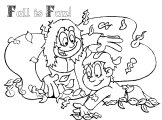 Fall Coloring Sheet